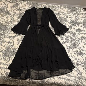 Amazing Black Torrid Kimono 1